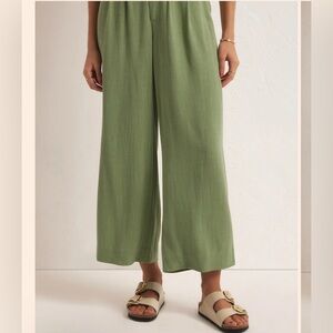 NWT Z SUPPLY Farah Pant in Matcha Size Large